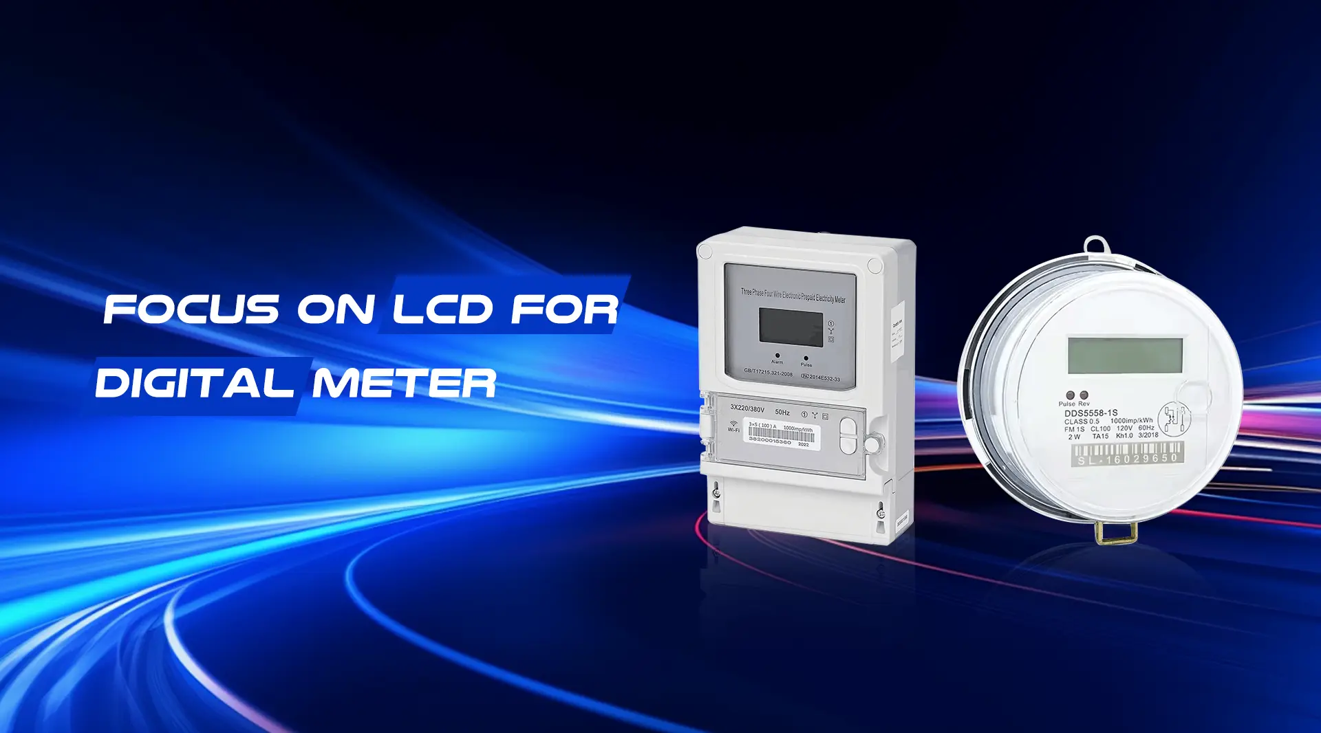 Kiinan mittarin LCD-toimittaja