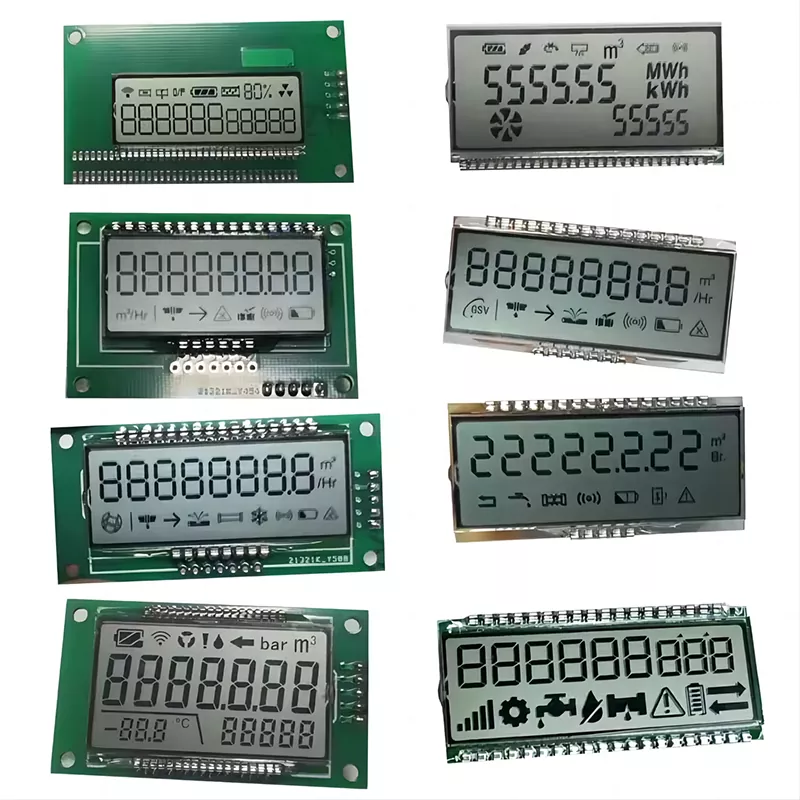 STS-mittarin LCD